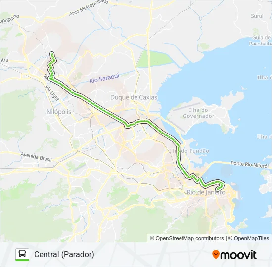 526B Bus Line Map