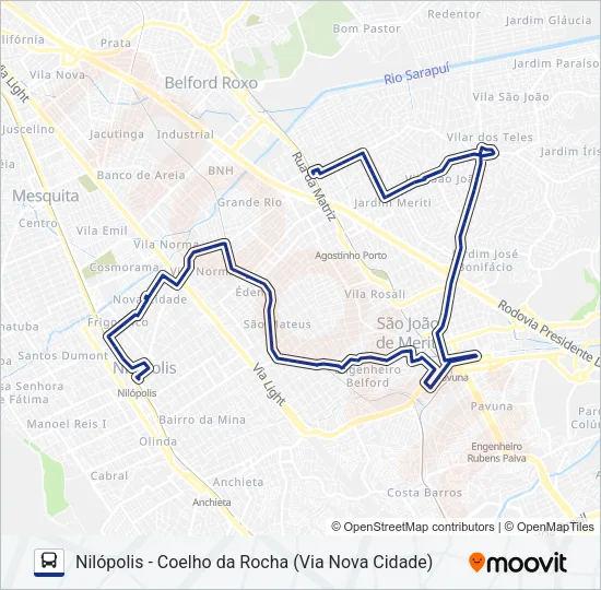 437I Bus Line Map