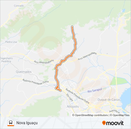 901 bus Line Map