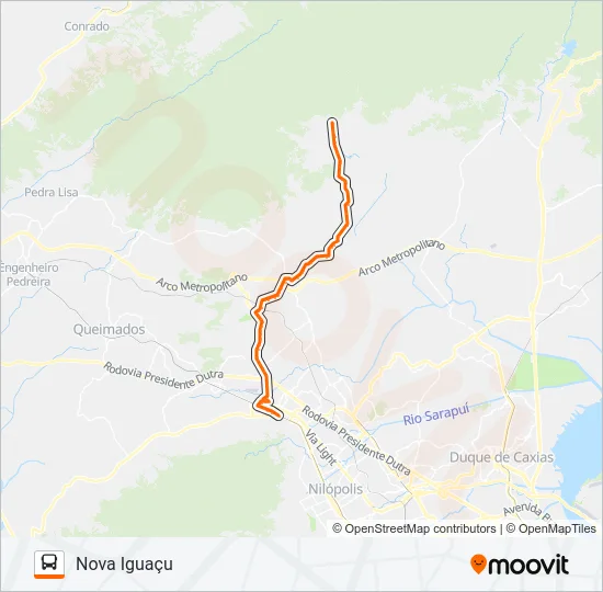 901 Bus Line Map