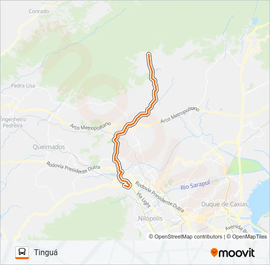 901 Bus Line Map