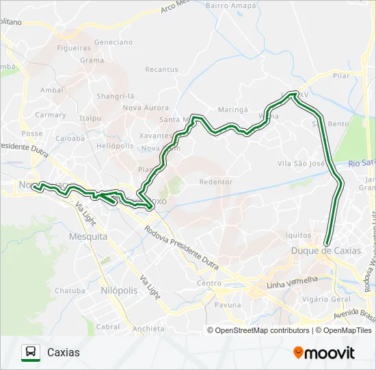 115I Bus Line Map