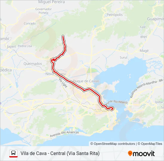 492B Bus Line Map