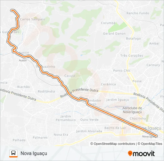 112 Bus Line Map