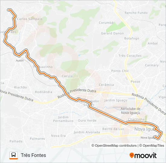 112 Bus Line Map