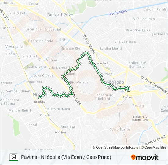 433I Bus Line Map