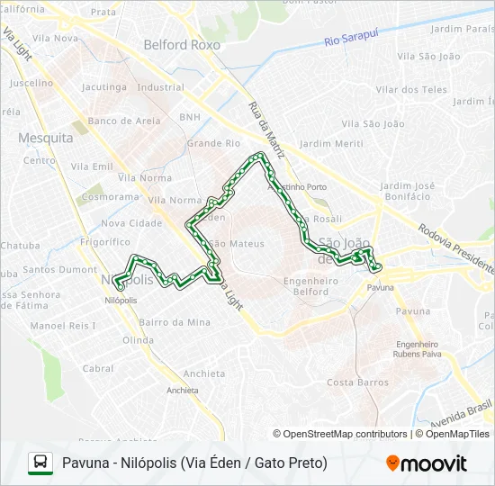 433I Bus Line Map