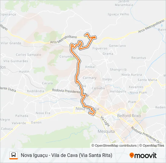 123 Bus Line Map