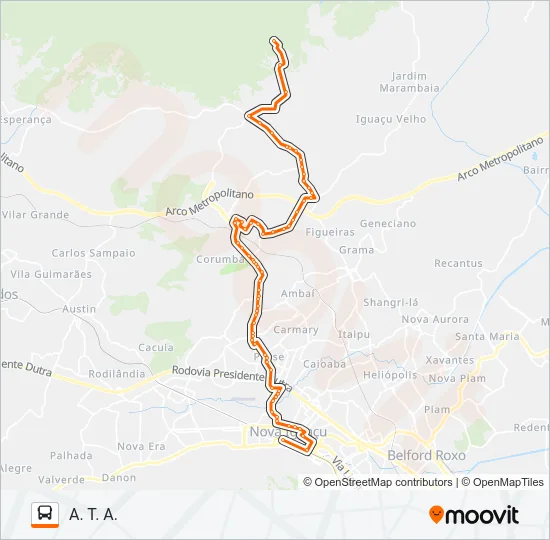 131 Bus Line Map