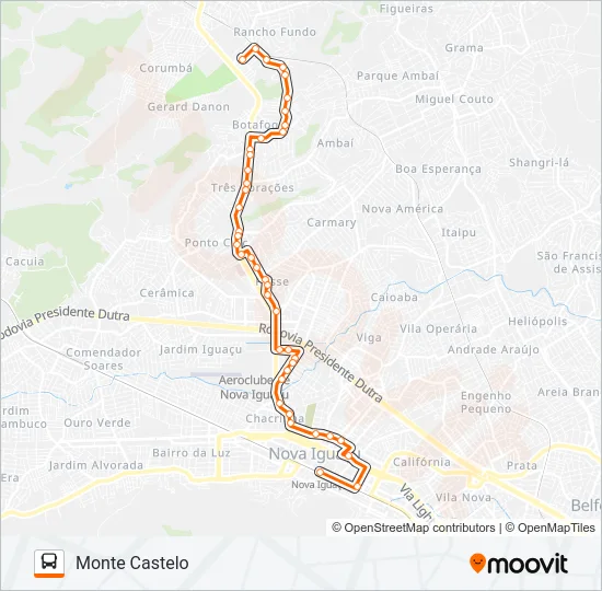 139 Bus Line Map