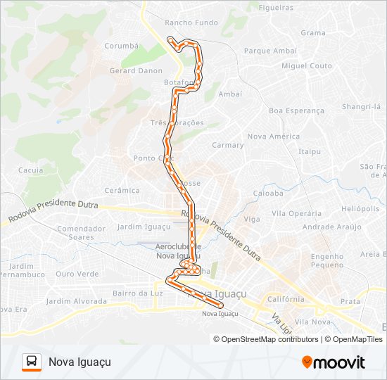 139 bus Line Map