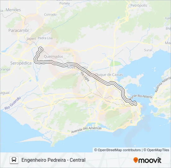 451 Bus Line Map
