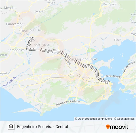 451 Bus Line Map