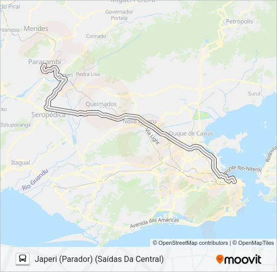1907 (EXECUTIVO) Bus Line Map