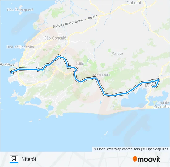 2144R (EXECUTIVO) Bus Line Map
