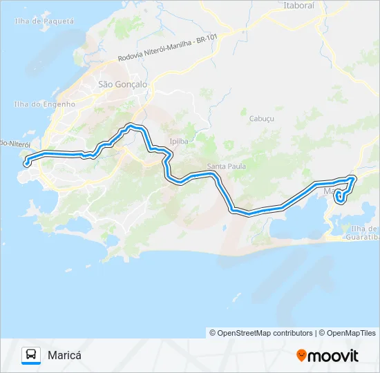 2144R (EXECUTIVO) Bus Line Map