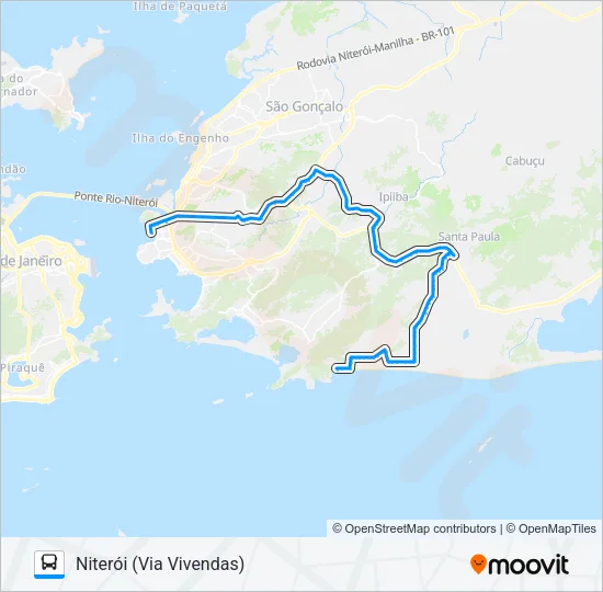 4144R (EXECUTIVO) Bus Line Map