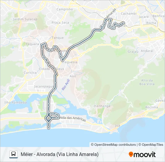 693 Bus Line Map