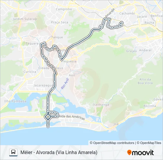 693 Bus Line Map