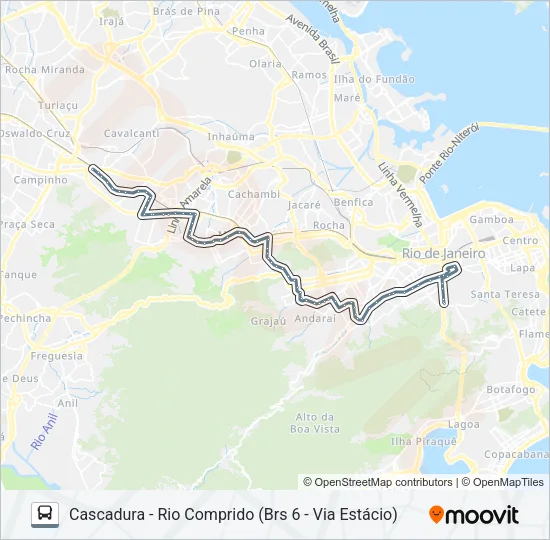 607 Bus Line Map