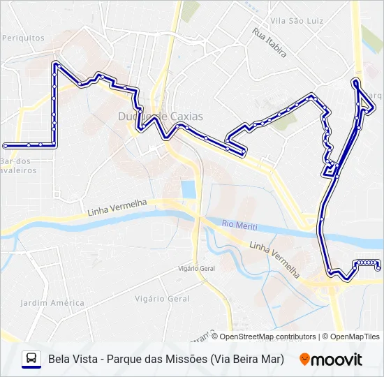 20 Bus Line Map