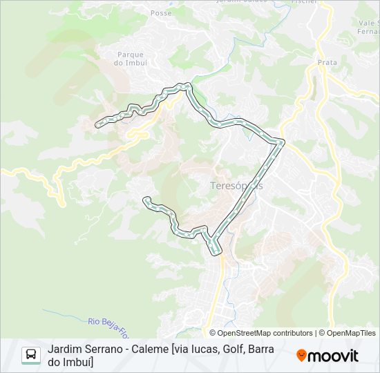 P02A Bus Line Map