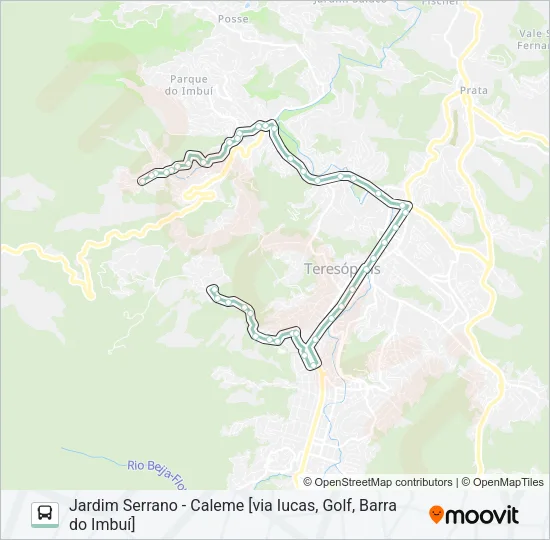 P02A Bus Line Map