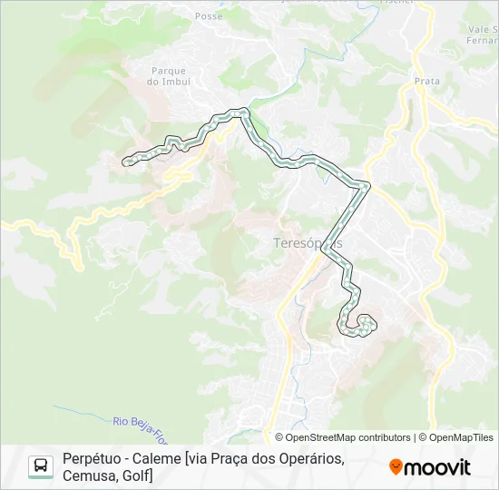 P03A Bus Line Map