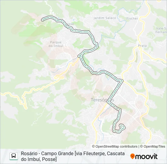 P11A Bus Line Map