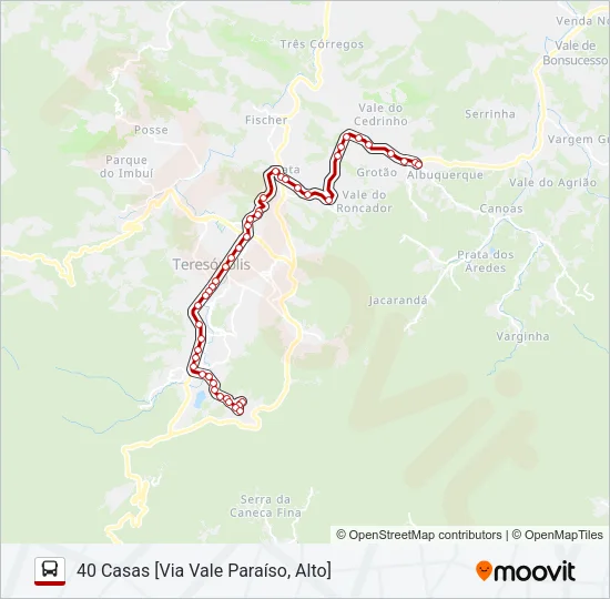 03A Bus Line Map