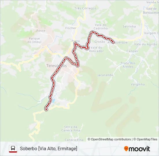 04B Bus Line Map