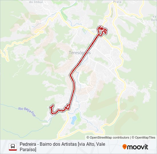 05A bus Line Map