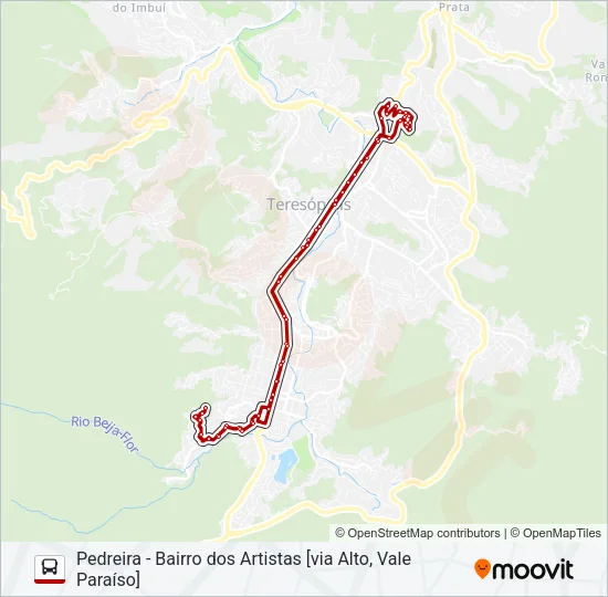 05A Bus Line Map