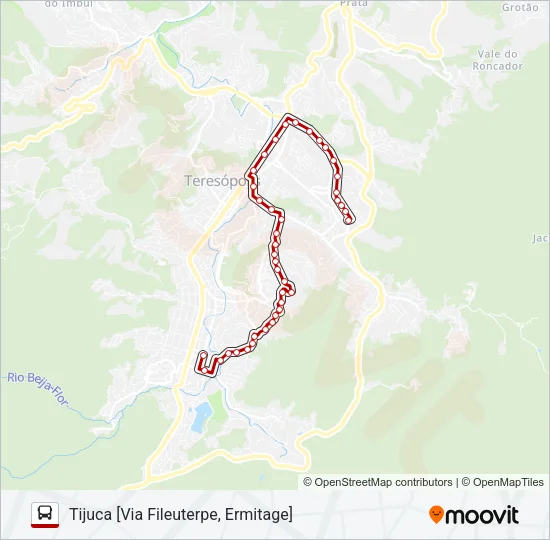 17A Bus Line Map