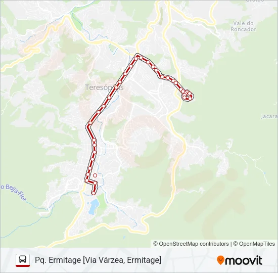 20A Bus Line Map