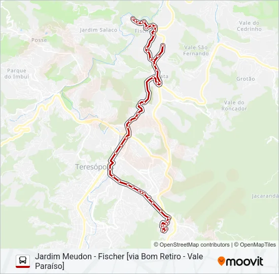 23A Bus Line Map