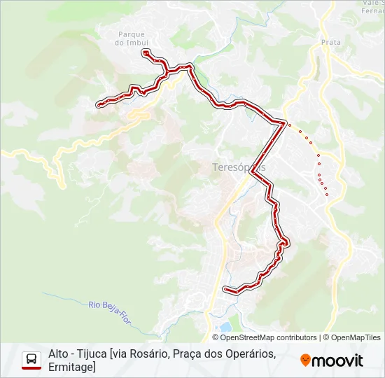 24A Bus Line Map