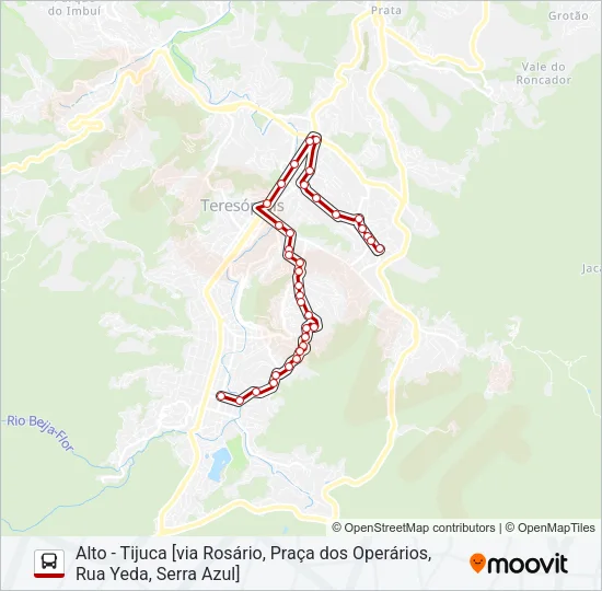 26A Bus Line Map