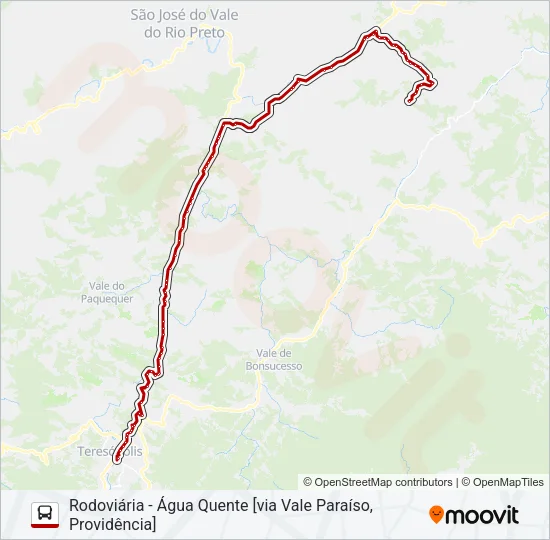 71A Bus Line Map
