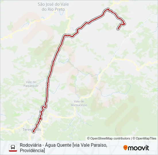 71A Bus Line Map