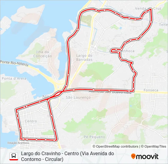 29 Bus Line Map