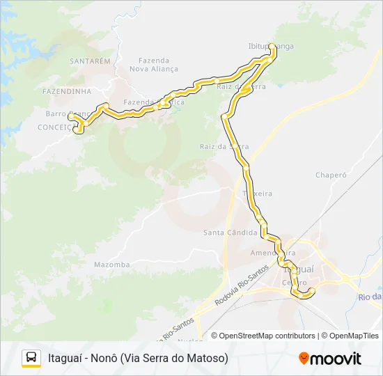 590I Bus Line Map