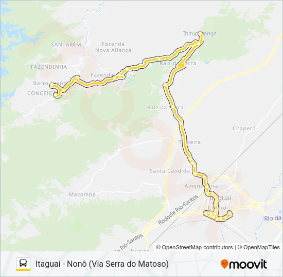 590I Bus Line Map
