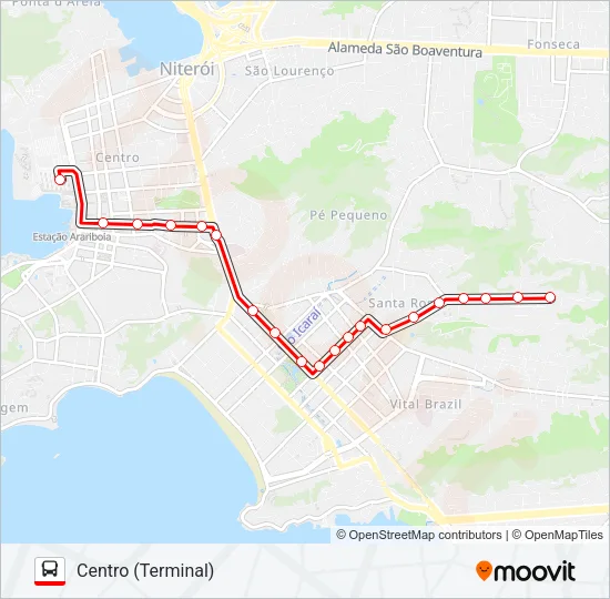 30 Bus Line Map