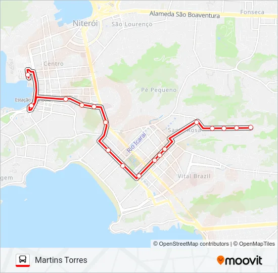 30 Bus Line Map
