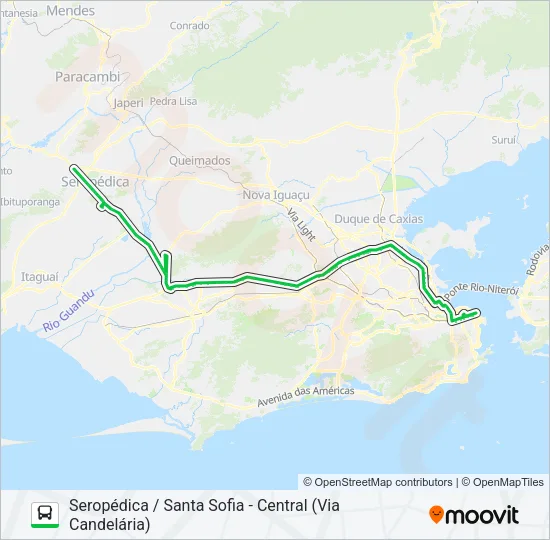 441B Bus Line Map
