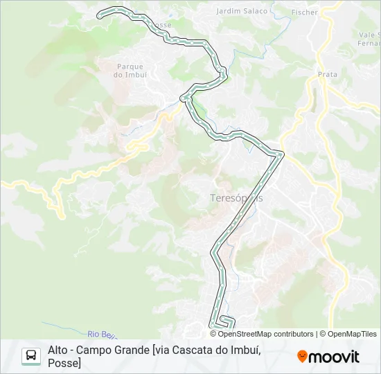 P08A Bus Line Map