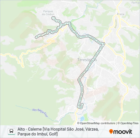 P05A Bus Line Map