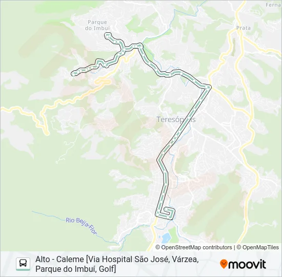 P05A Bus Line Map