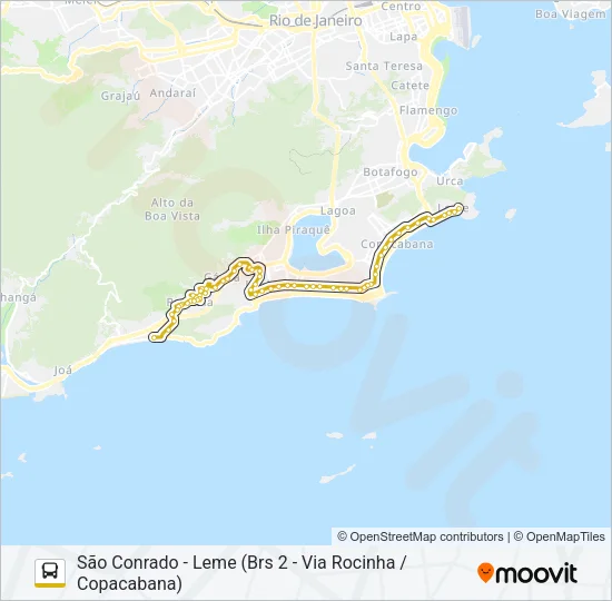 539 Bus Line Map